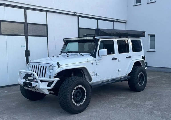 Jeep Wrangler cena 115000 przebieg: 147000, rok produkcji 2014 z Margonin małe 211